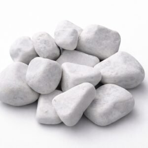 Piedra bola mármol blanco bego